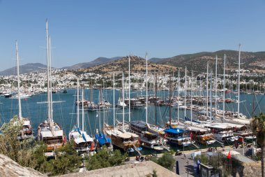 Bodrum şehir Türkiye'de