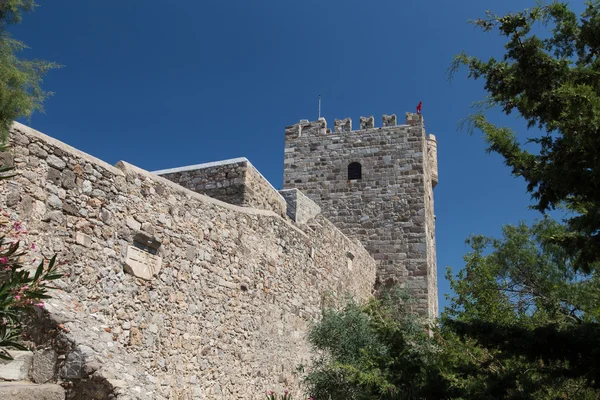 Věž Bodrum hrad — Stock fotografie