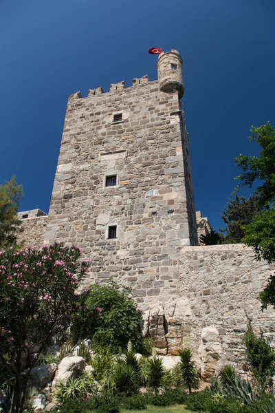 Turm der Burg von Bodrum — Stockfoto