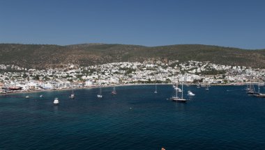 Bodrum şehir Türkiye'de