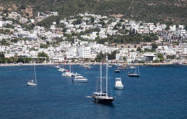 Bodrum şehir Türkiye'de