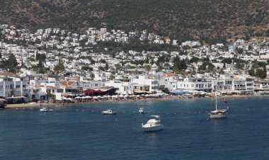 Bodrum şehir Türkiye'de