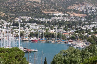 Bodrum şehir Türkiye'de