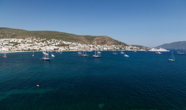 Bodrum şehir Türkiye'de