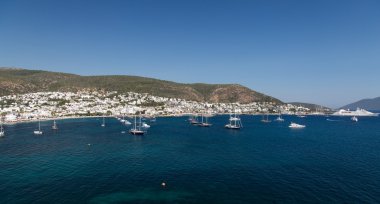 Bodrum şehir Türkiye'de