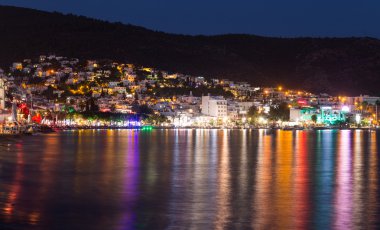 Bodrum şehir Türkiye'de