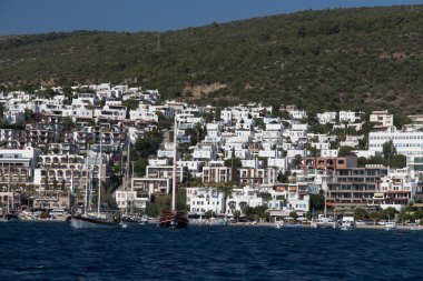 Bodrum şehir Türkiye'de
