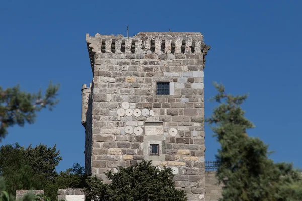 Věž Bodrum hrad — Stock fotografie