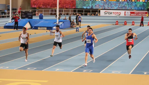 Türkiye Atletizm Federasyonu kapalı Şampiyonası kulüpleri — Stok fotoğraf