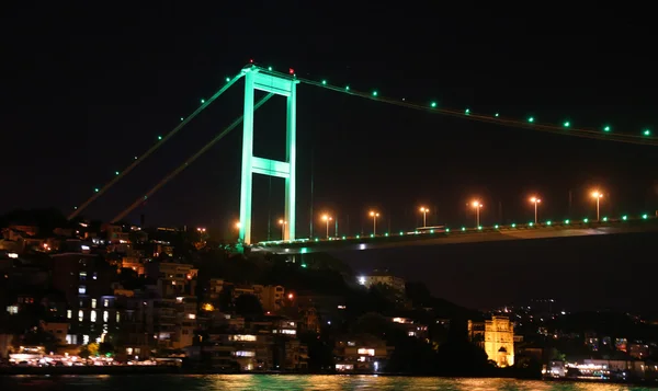 İstanbul, Türkiye 'deki Fatih Sultan Mehmet Köprüsü — Stok fotoğraf