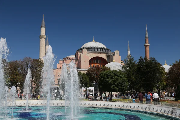 Hagia Sophia múzeum Isztambul városban, Törökország — Stock Fotó