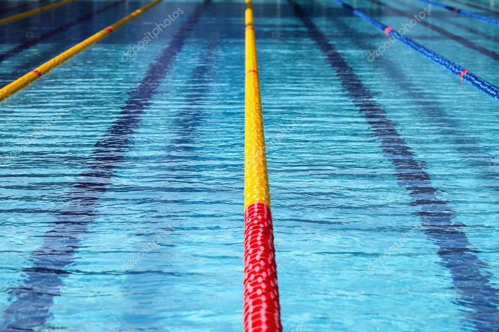 Surface Of An Outdoor Olympic Swimming Pool Stock Photo Surface Of An Outdoor Olympic Swimming Pool Stock Photo