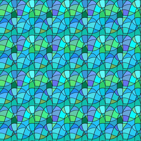 Nahtloses Muster. Maschen wiederholende Textur, Mosaik-Hintergrund — Stockvektor