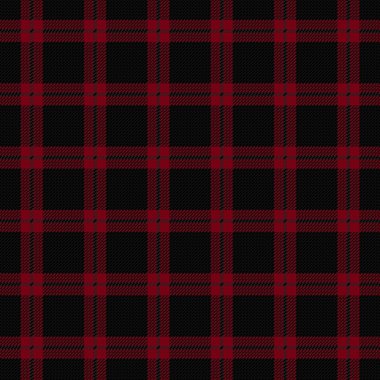 Dikişsiz desen arka plan, tekrarlama geometrik şekil, ekose kumaş vektör çizim ile duvar kağıdı