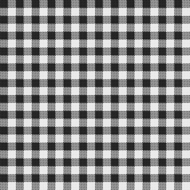 Dikişsiz desen arka plan, tekrarlama geometrik şekil, ekose kumaş vektör çizim ile duvar kağıdı