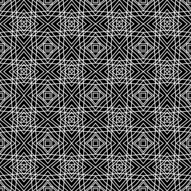 Kusursuz desen arkaplan, tekrarlanan geometrik şekilli duvar kağıdı