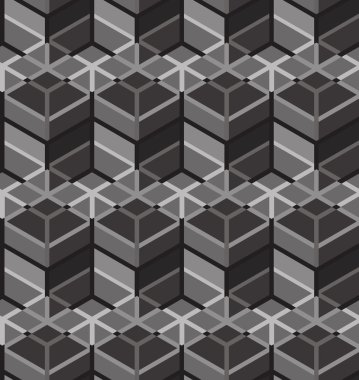 Kusursuz geometrik desen. Geometrik basit baskı. Vektör yinelenen doku.