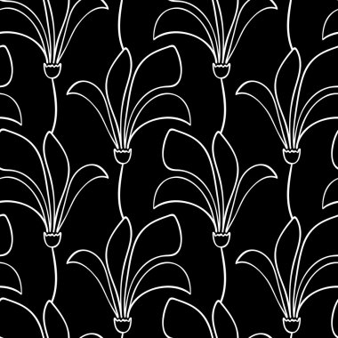 Dikişsiz çiçek deseni