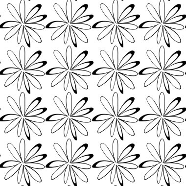 Dikişsiz çiçek deseni