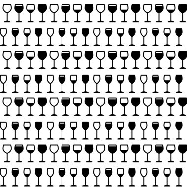 şarap kadehleri kusursuz desen