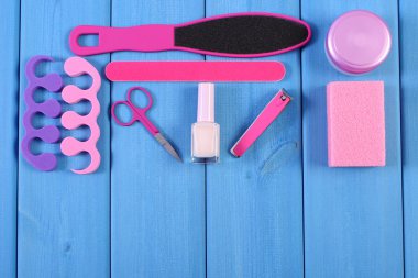 Kozmetik ve aksesuarlar, Manikür, pedikür veya kavramı ayak, el ve bakımı, kopya alanı metin için