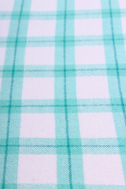 Arka plan olarak renkli masa örtüsü