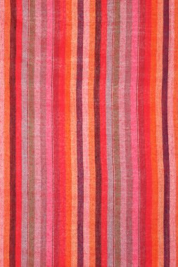 Arka plan doku olarak çizgili renkli şal