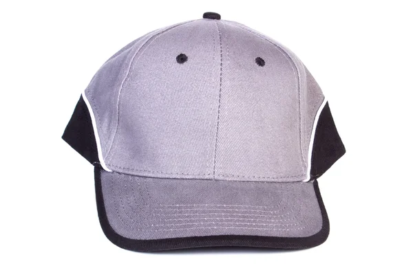 Casquette de baseball sur fond blanc, protection contre le soleil — Photo