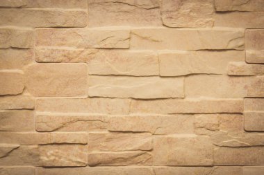 Vintage photo, Closeup of brick wall as background