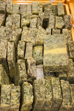 Tezgahüzerinde el yapımı bitkisel sabun