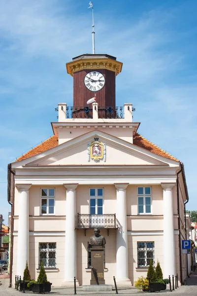 Konin Polen Juni 2017 Blick Auf Das Historische Rathaus Zentrum — Stockfoto