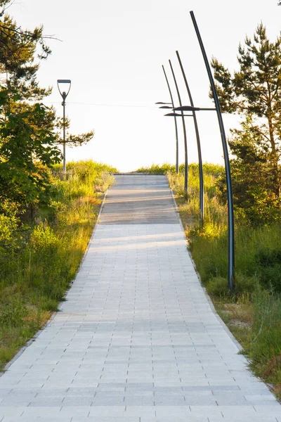 Swinoujscie West Pomeranian Poland June 2021 View Entrance Famous New — Stock Photo, Image