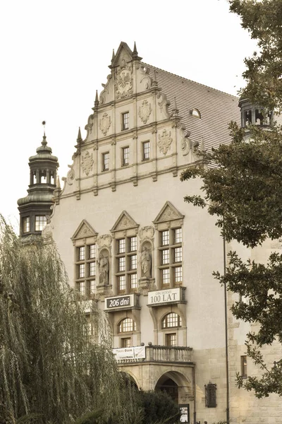 Poznan Polen Oktober 2018 Blick Auf Das Universitätsgebäude Adam Mickiewicz — Stockfoto