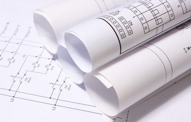 Elektrik diyagramları haddelenmiş