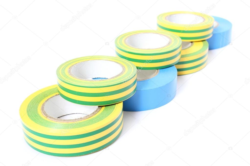 Insulating Tape White, Green Insulating Tape