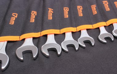 Siyah kapak araçlar kümesi