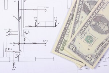 Banknot Tarih Hanesi'nin çizim inşaat yığını