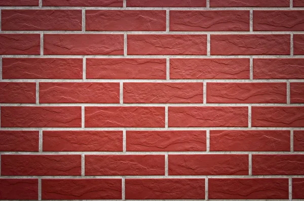 질감으로 벽돌 벽의 근접 촬영 — 스톡 사진