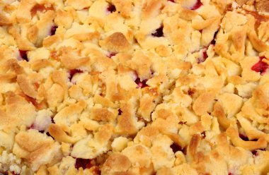 Taze pişmiş Maya kek çilek ile