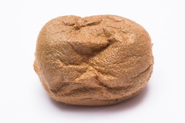 Beyaz arka plan üzerinde şımarık kivi