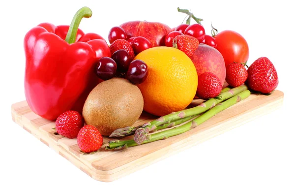 Fresh fruits and vegetables, healthy nutrition — Stock Photo, Image