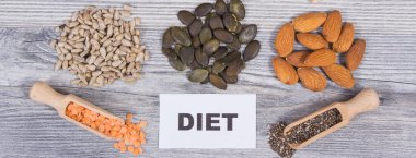 Kaynak olarak sağlıklı besin içeren diyet doğal potasyum, K vitamini, diyet lifleri ve diğer çeşitli mineraller.