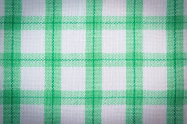 Arka plan olarak renkli masa örtüsü