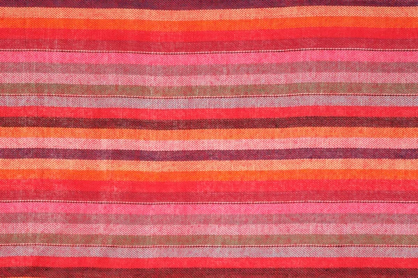 Striped colorful shawl as background texture — Stock Photo, Image