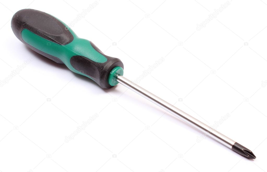 Screwdriver isolated on white background