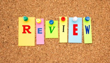 Tahtaya yapıştırılmış harflerle renklendirilmiş notlar. Kelime revizyonu. Çalışma alanı.