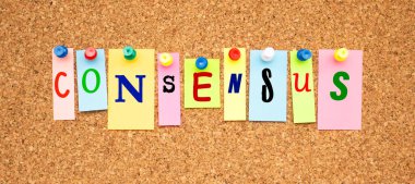 Tahtaya yapıştırılmış harflerle renklendirilmiş notlar. Kelime rıza gösteriyor. Çalışma alanı.