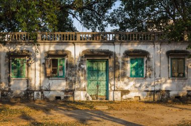 Antik Liman bina Mahakan kalede, Bangkok, Tayland 