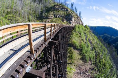 Myra Kanyon Provincial Park, Amerika Birleşik Devletleri, tarihi sehpa