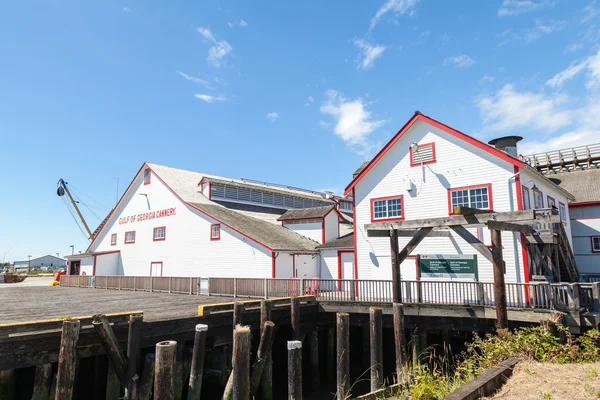 Gulf of Georgia Cannery en Steveston Village, BC — Foto de Stock